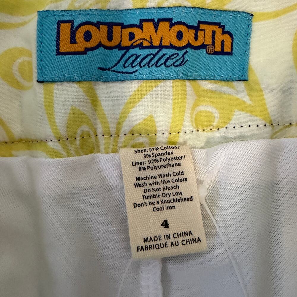 Loudmouth Ladies NWT Fairway Island Green Classic Golf Skort Size 4 - Picture 8 of 10